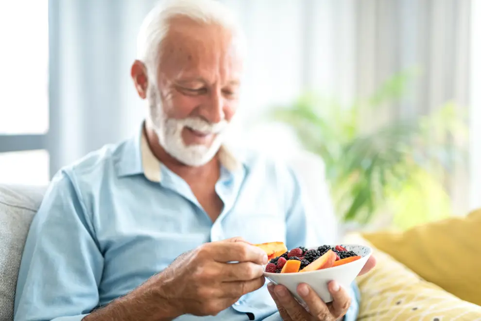 Comida del viejo Alzheimer