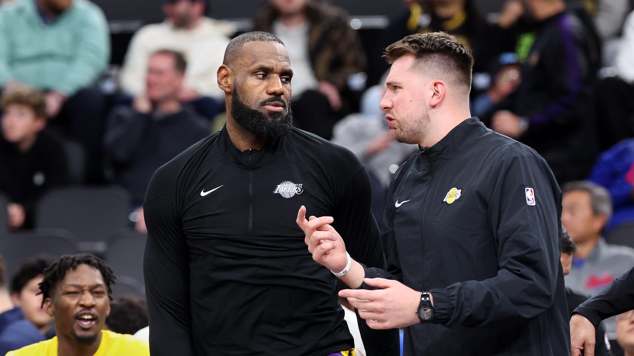 La arenga de LeBron James a Luka Doncic antes de su debut con Los Angeles Lakers