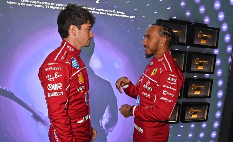 Lewis Hamilton alaba una cualidad de Charles Leclerc que él no tuvo a su edad: «Cuando tenía 27…»