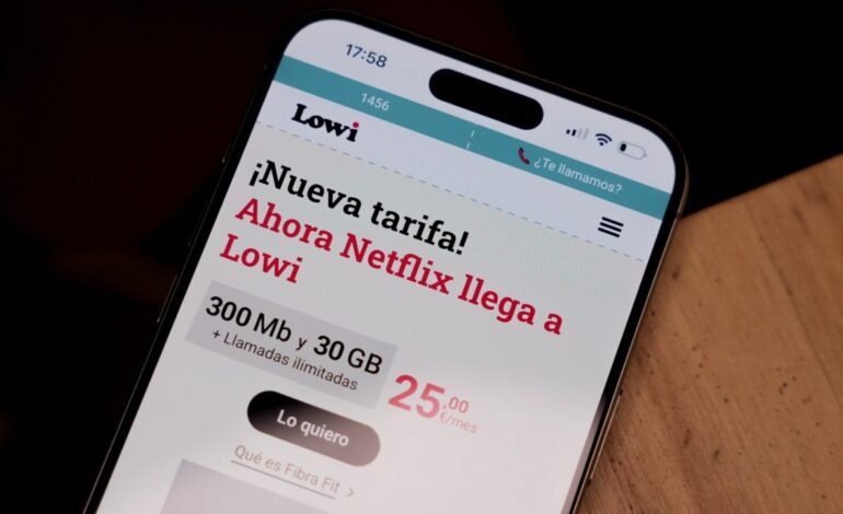 Ya tengo fibra contratada con Lowi y he decidido añadir una línea móvil con Netflix: ¿se me aplica permanencia?