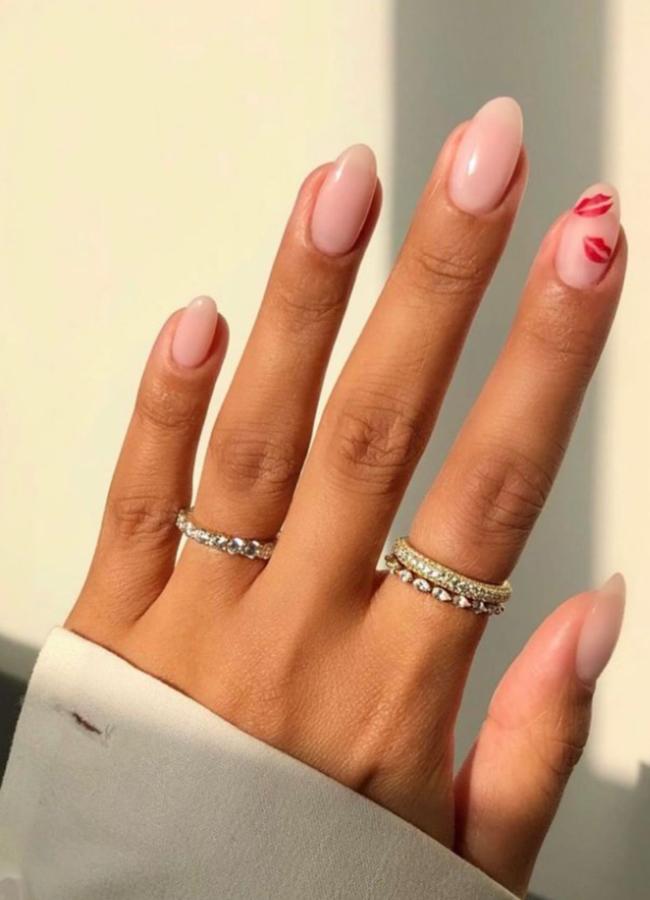 Manicura para el Día de San Valentín (Instagram)