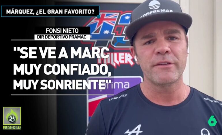 Fonsi Nieto avisa sobre lo que está construyendo Márquez con la Ducati: "Se le ve muy confiado…"