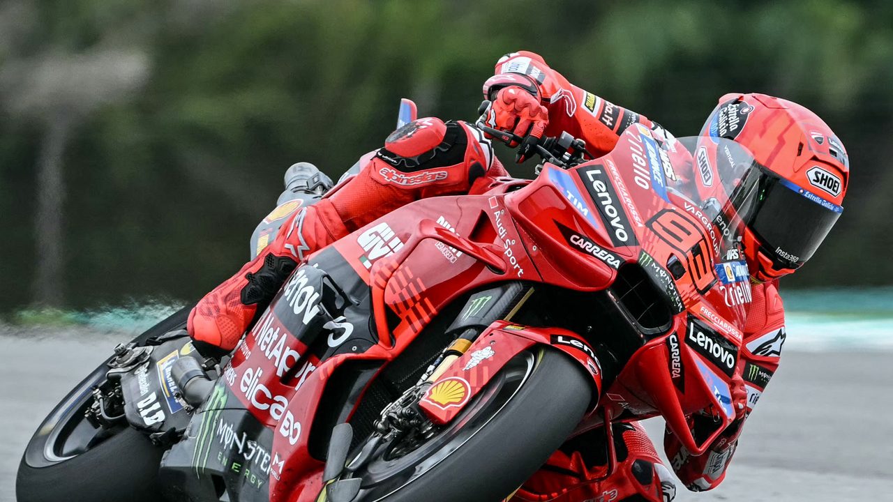 ¡Marc Márquez ya mete miedo con Ducati en los test! Le saca dos décimas a Bagnaia y acaba segundo