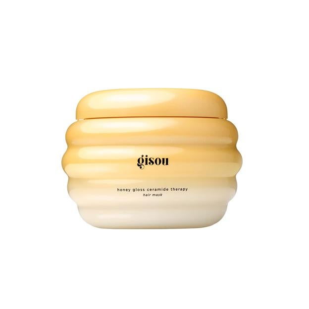 Happy Mask con brillante terapia de ceramida con miel de Gisou.