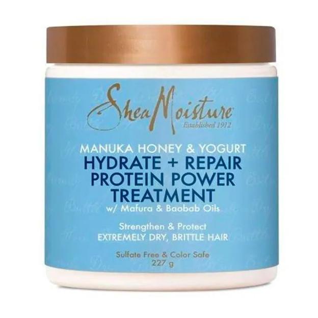 Hydrate + Power Tratador Proteína de reparación de la mositura de Shea. Precio: 14.99 euros