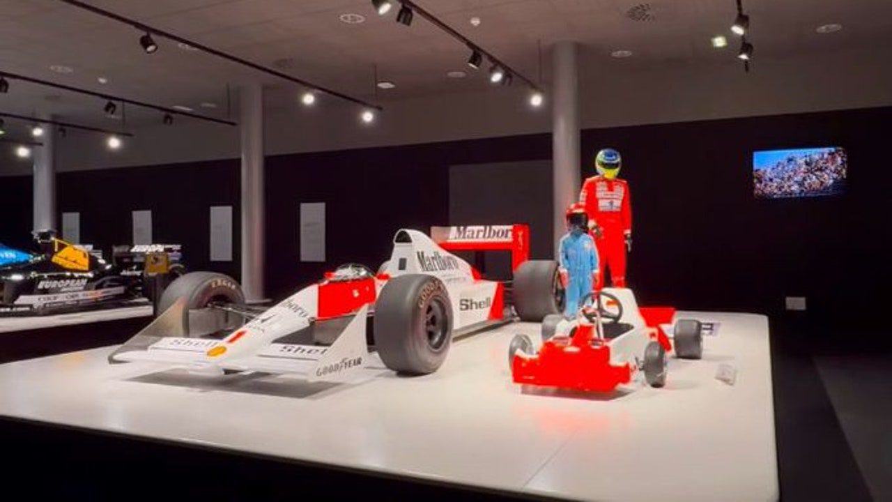 El homenaje de Fernando Alonso a Ayrton Senna en su museo