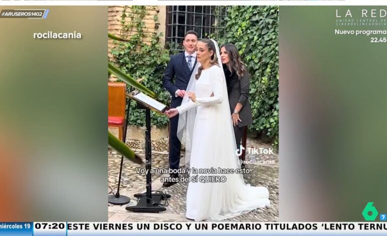 Una novia detiene su boda justo antes de dar el ‘sí, quiero’ para repartir cervezas entre sus invitados