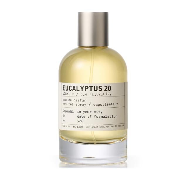 Nuevo perfume eucalipto 20 del laboratorio. Precio: 205 euros / 50 ml.