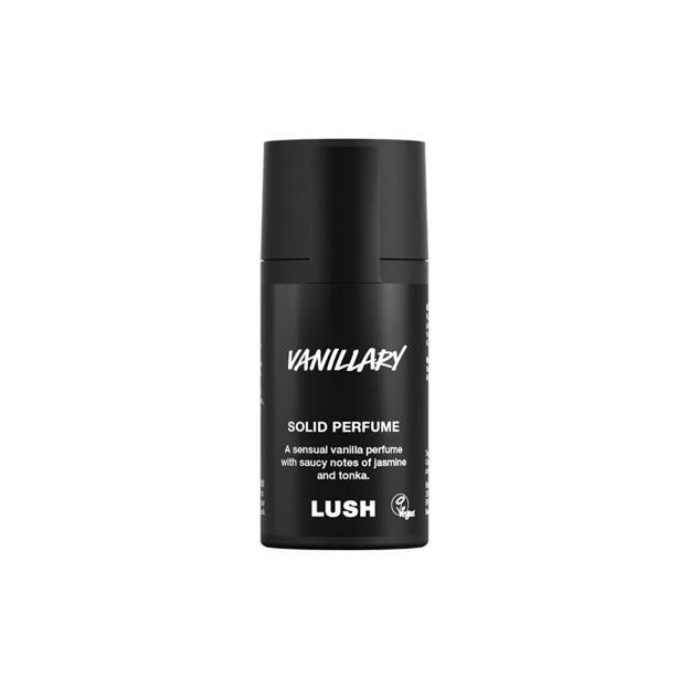 Fragancia de Lush Solid Vanilar. Precio: 15 euros