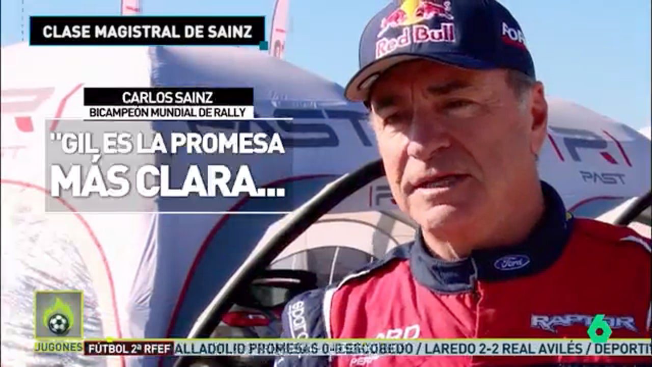 La promesa del automovilismo español que alucina con Carlos Sainz: «Me he quedado impresionado…»