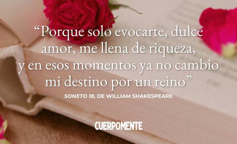 Los 5 sonetos de Shakespeare sobre el amor que todo enamorado debería leer