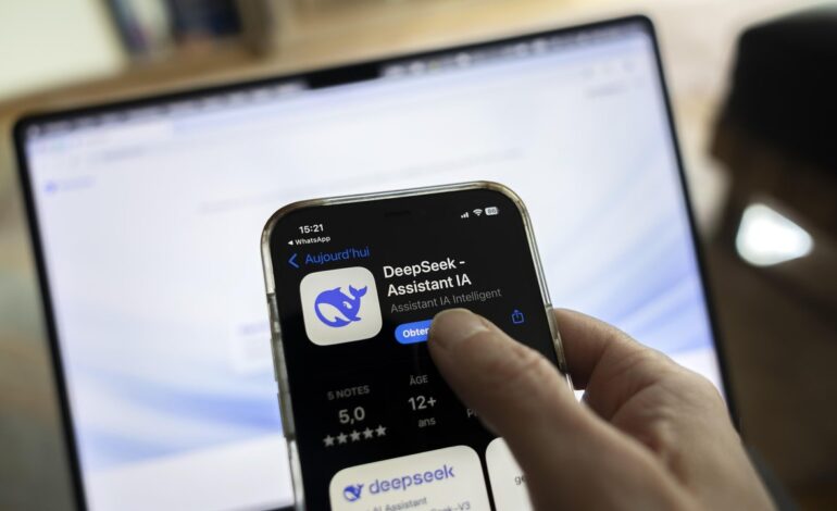 EEUU plantea cárcel o multas millonarias para quien use Deepseek, la inteligencia artificial china