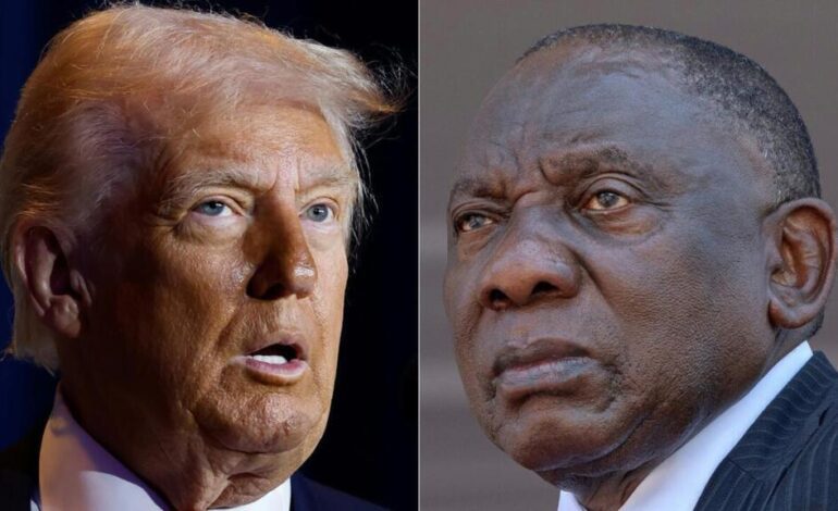 Sudáfrica condena "propaganda" de Trump tras congelación de ayuda por parte de EE. UU.