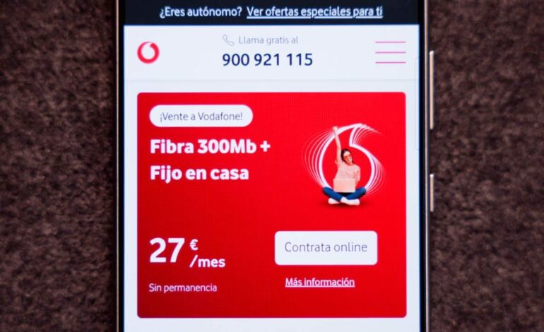 Vodafone explica a sus clientes cómo conseguir ofertas personalizadas si no pueden acceder a las promociones para nuevas altas