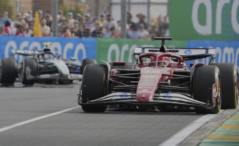 FÓRMULA 1 | Leclerc domina los segundos libres, por delante de los McLaren, en el GP de Australia