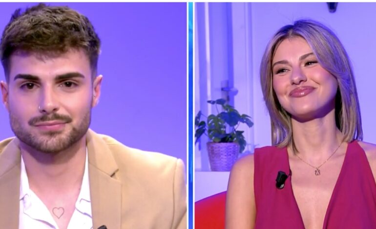 Andrea y Joel anuncian la ruptura de su relación en el debate final de ‘LIDLT 8’: «Joel y yo no estamos juntos»