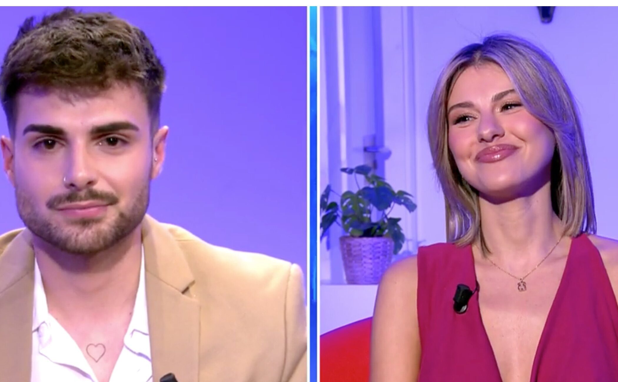 Andrea y Joel anuncian la ruptura de su relación en el debate final de ‘LIDLT 8’: «Joel y yo no estamos juntos»