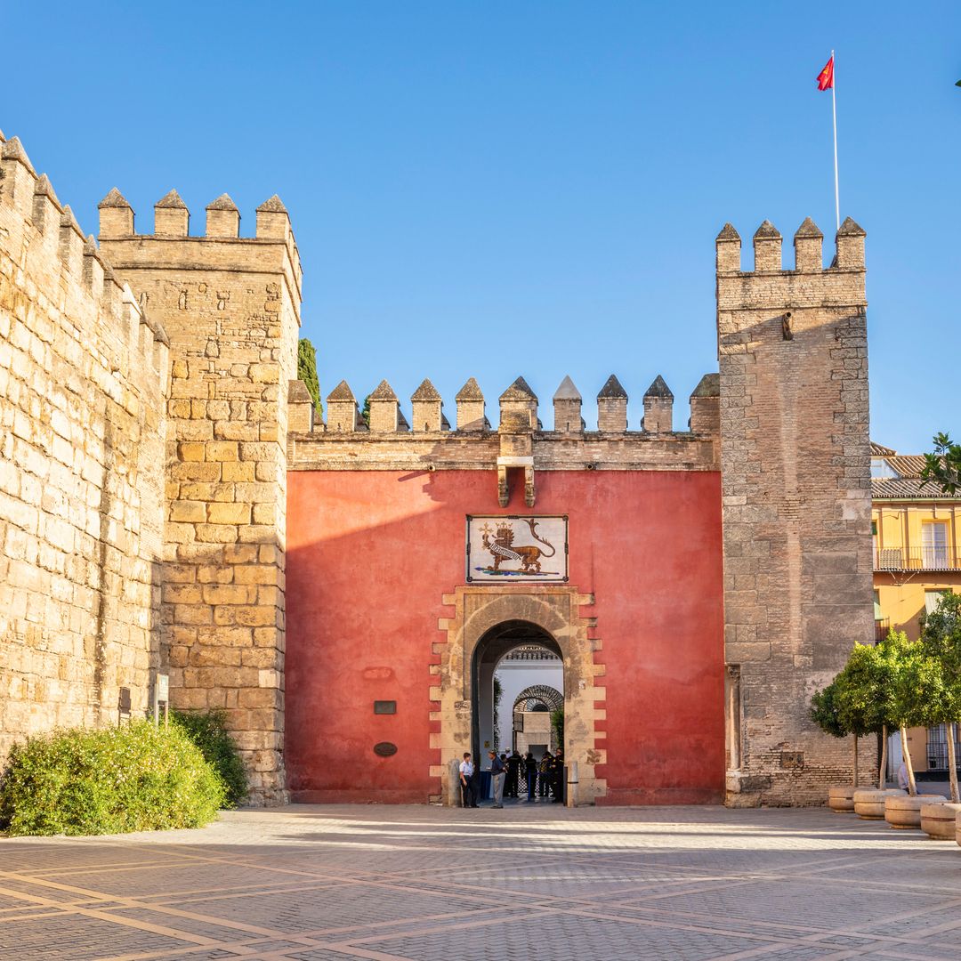 Entrada del verdadero Alcázar de Sevilla