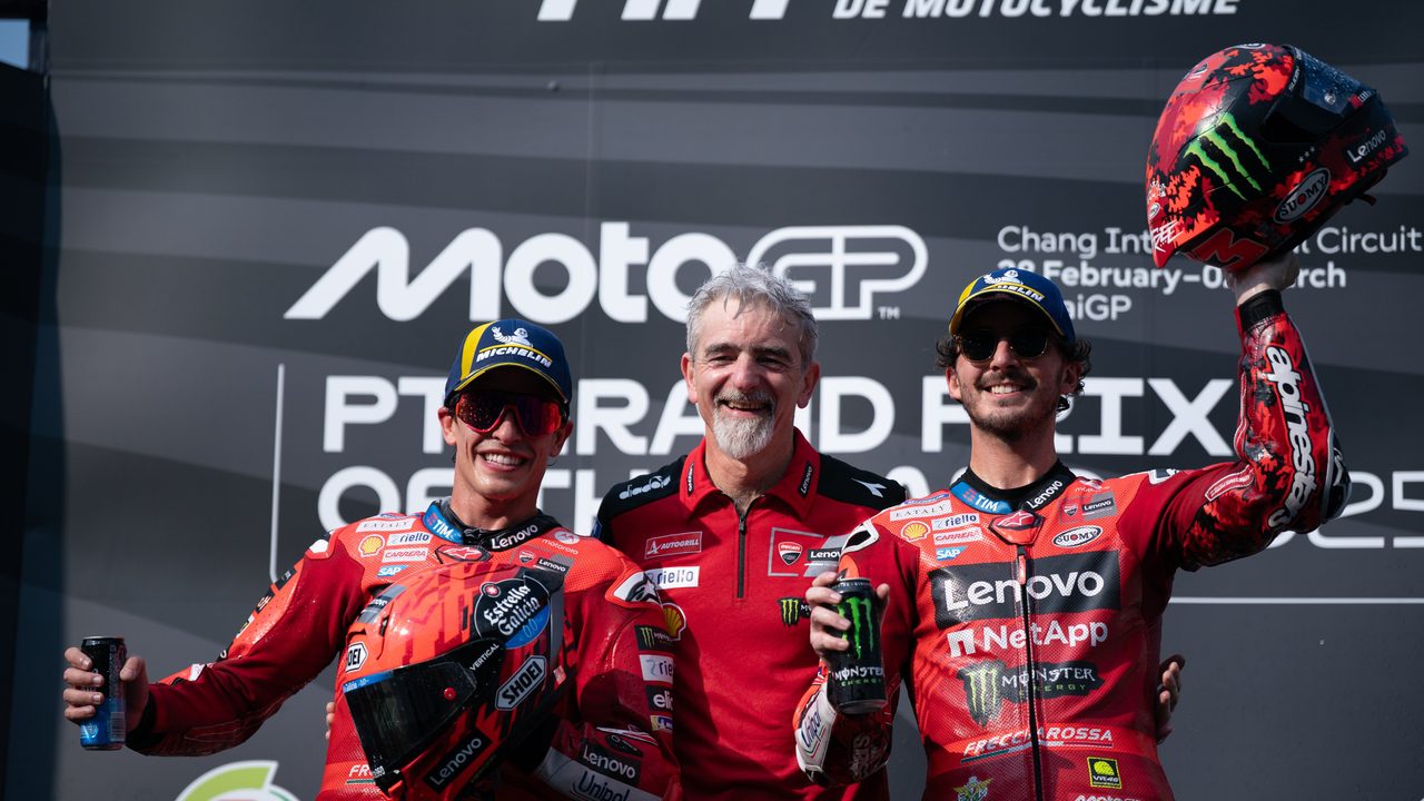 Ducati explica por qué Marc Márquez es más rápido que Bagnaia