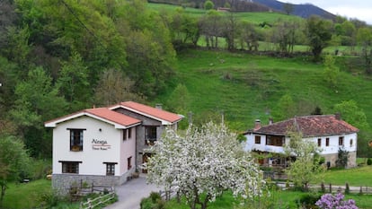 El Alesga Hotel Rural está en un entorno privilegiado.