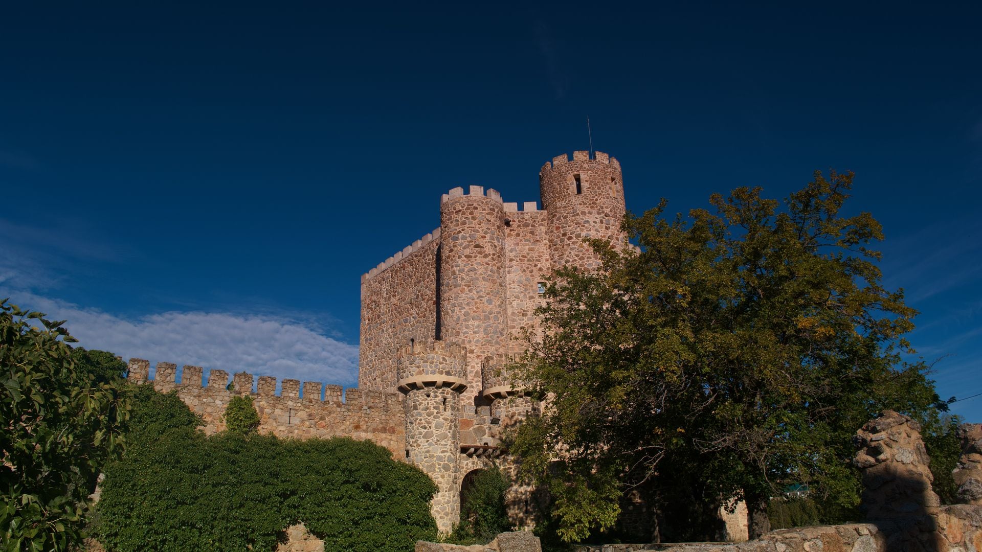 Château de la Coracera de San Martín de Valdeiglesias en Madrid