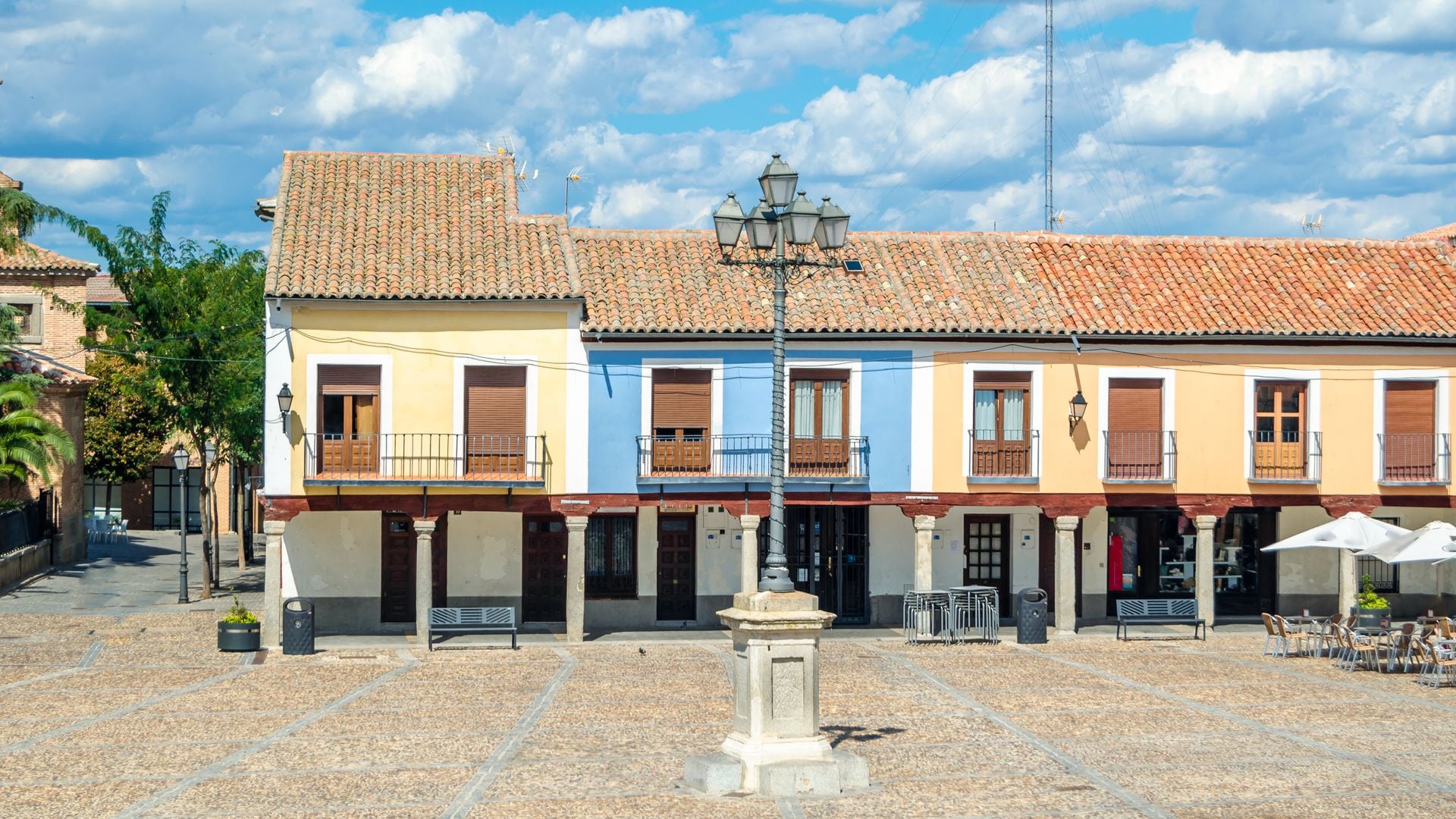 Plaza de Segovia Medieval en Navalcarnero, Villa of the Madrid Community