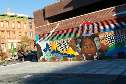 Murale en Harlem.