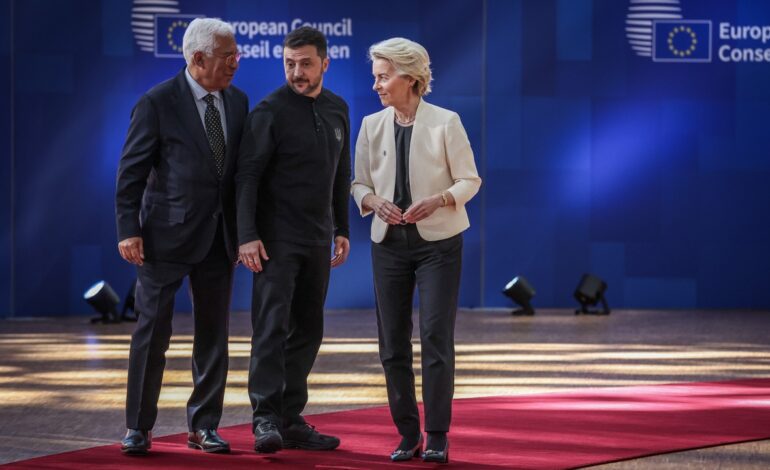 Los Veintisiete apoyan el rearme europeo propuesto por Von der Leyen