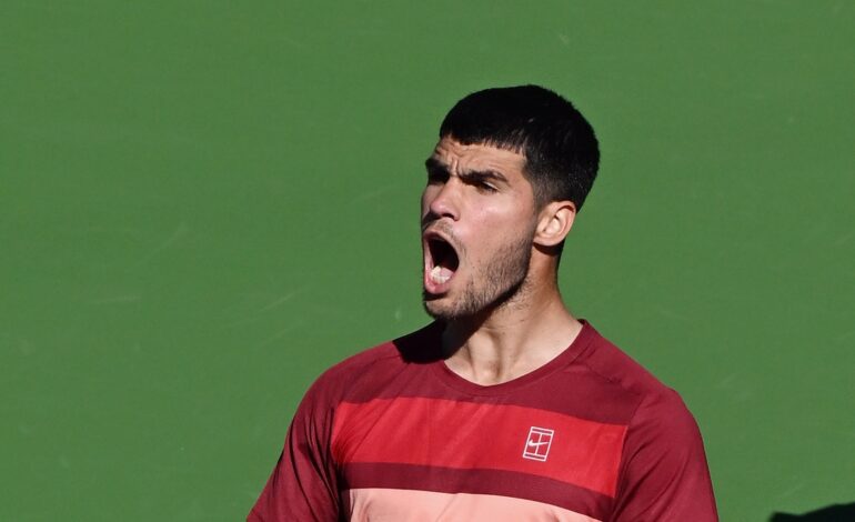 Carlos Alcaraz mejora a Rafa Nadal, Roger Federer y Novak Djokovic en Indian Wells