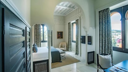 Una de las habitaciones del Hotel Soho Boutique Castillo en Santa Catalina.