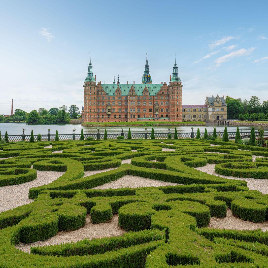 Jardins del Castillo Frederiksborg, Dinamarca