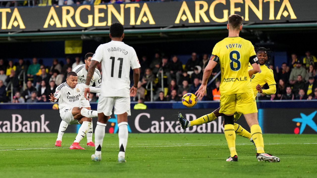 así está la lucha por el ‘pichichi’ tras el doblete de Kylian ante el Villarreal