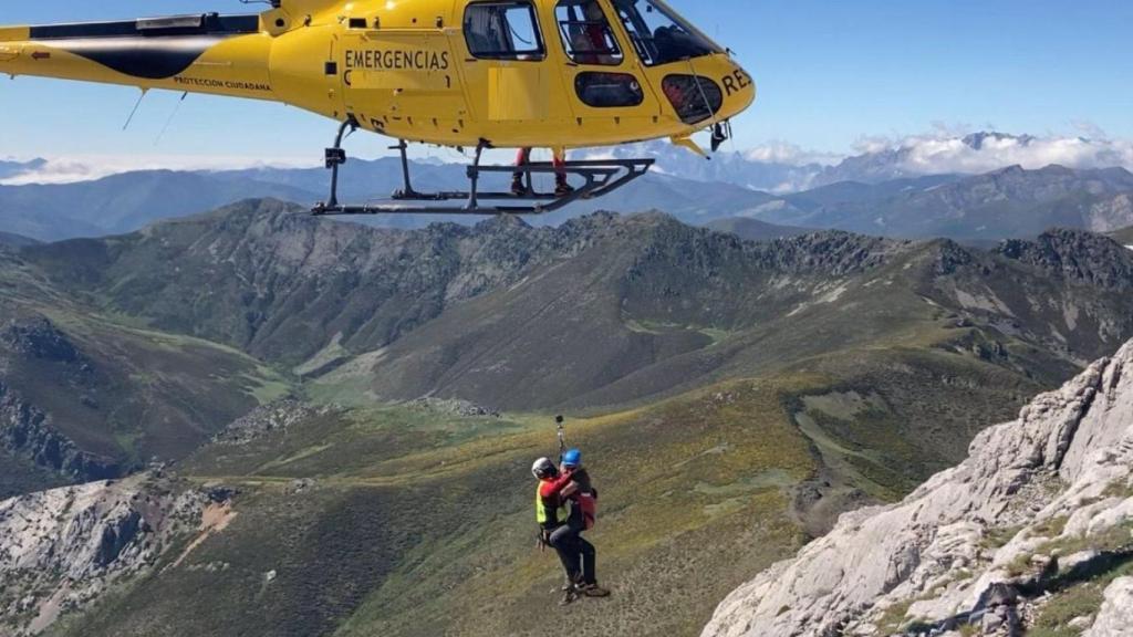 Helicóptero de rescate