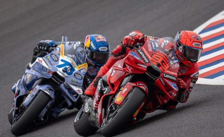 carrera del Gran Premio de Argentina de motociclismo