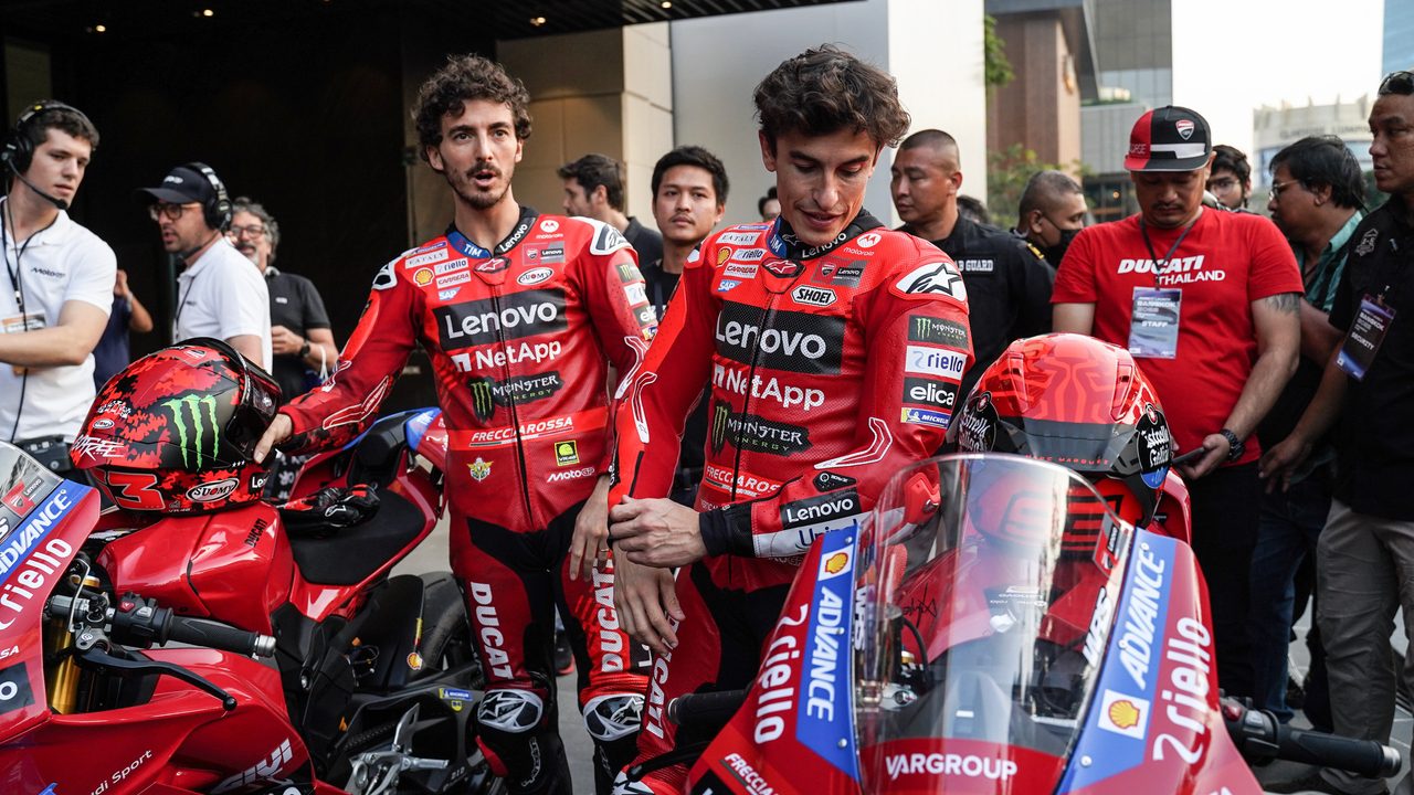 Tremendo ‘palo’ de Bagnaia a Jorge Martín alabando a Marc Márquez