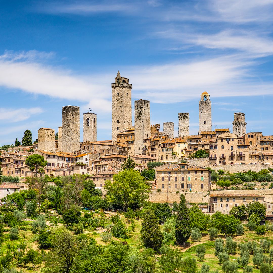 San Gimignano, Tuscana, Italia