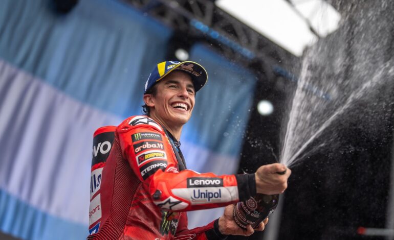 La frase que demuestra que a Ducati se le cae la baba con Márquez: «Estelar su talento y…»