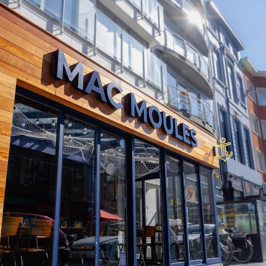 Mac Musles, un bistro moderno en la ciudad de Ostend, en Bélgica