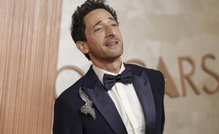 Adrien Brody, ganador del Oscar al mejor actor 2025 por su papel en ‘The Brutalist’