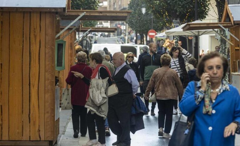 MERCADILLO DE FLORES | El nuevo mercado en una céntrica calle de Oviedo para dar vida a la zona: 24 puestos de floristas