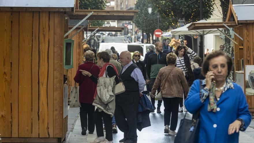 MERCADILLO DE FLORES | El nuevo mercado en una céntrica calle de Oviedo para dar vida a la zona: 24 puestos de floristas