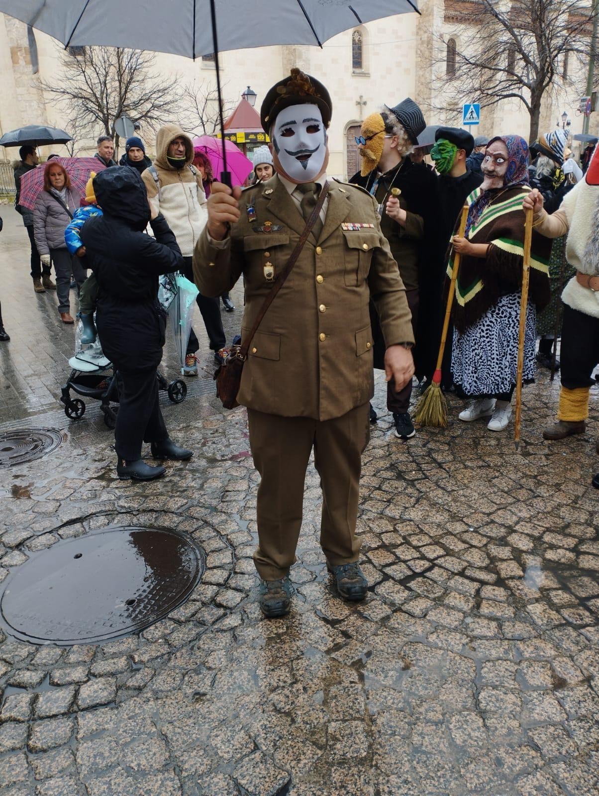 Las imágenes del Antroxu por Alcalá de Henares