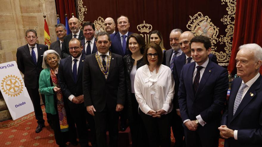 El Rotary Club otorga el premio «Mujer Trabajadora» del año a Ángeles Rivero, directora general de LA NUEVA ESPAÑA