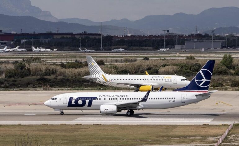 Última hora de los vuelos cancelados en el aeropuerto de El Prat de Barcelona por la huelga en Alemania, en directo