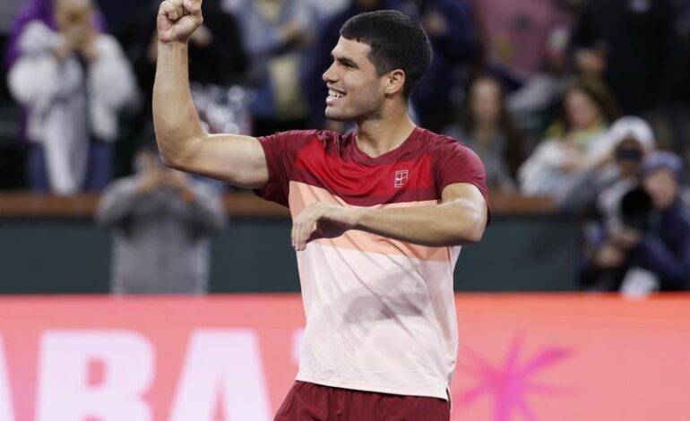 Alcaraz puede con Cerúndolo y ya está en las semifinales de Indian Wells