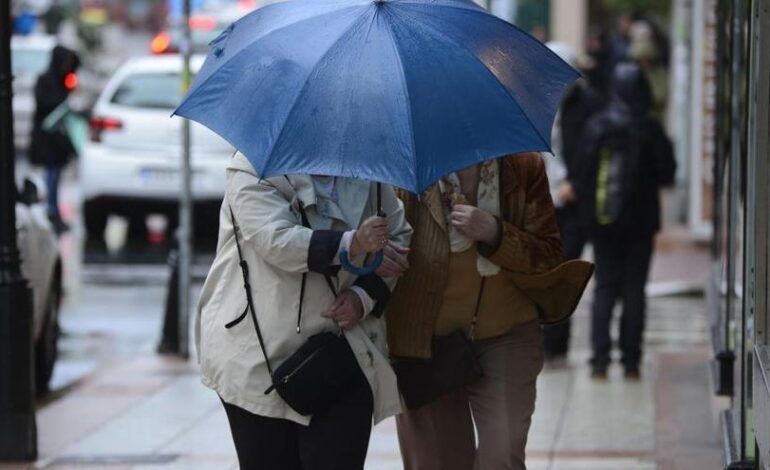 TIEMPO LLUVIA AEMET | Gran caída de las temperaturas en vísperas de primavera, así es la previsión del tiempo para Asturias