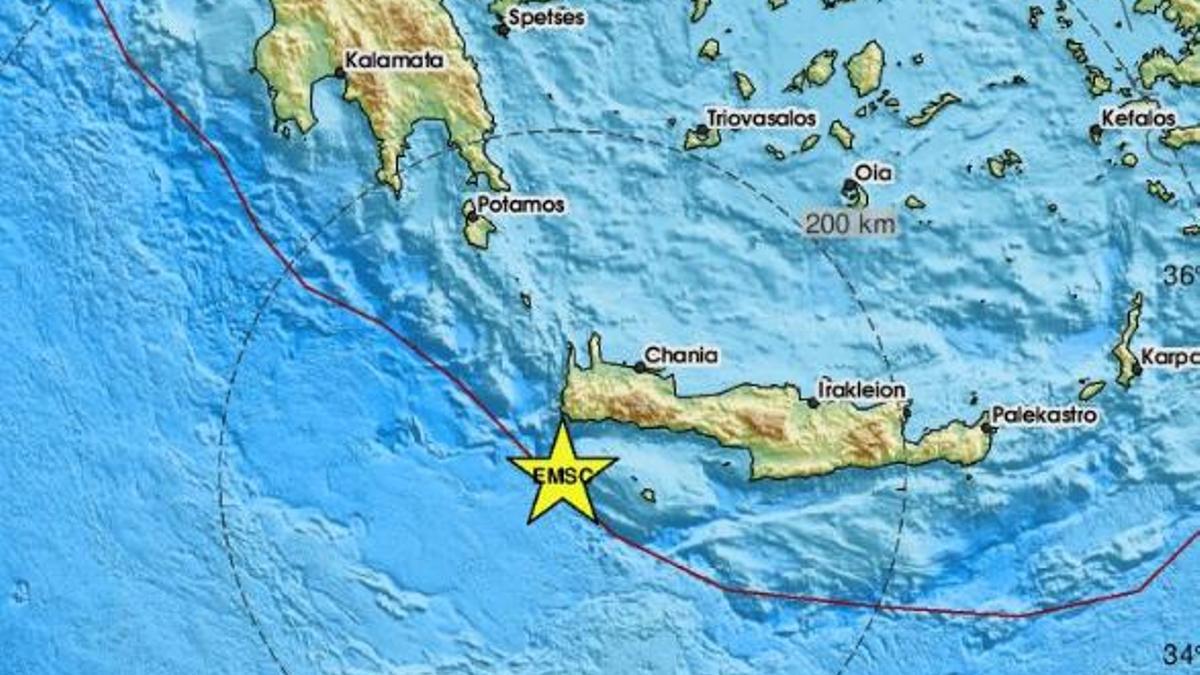 Registrado un nuevo terremoto de 4,8 de magnitud en Grecia