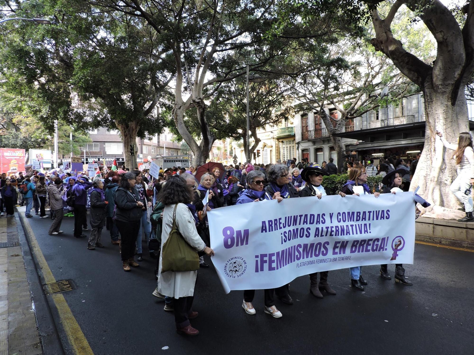 Las feministas canarias agregan este 8m a las movilizaciones en todo el país: "La pelea continúa, cuesta lo que cuesta"