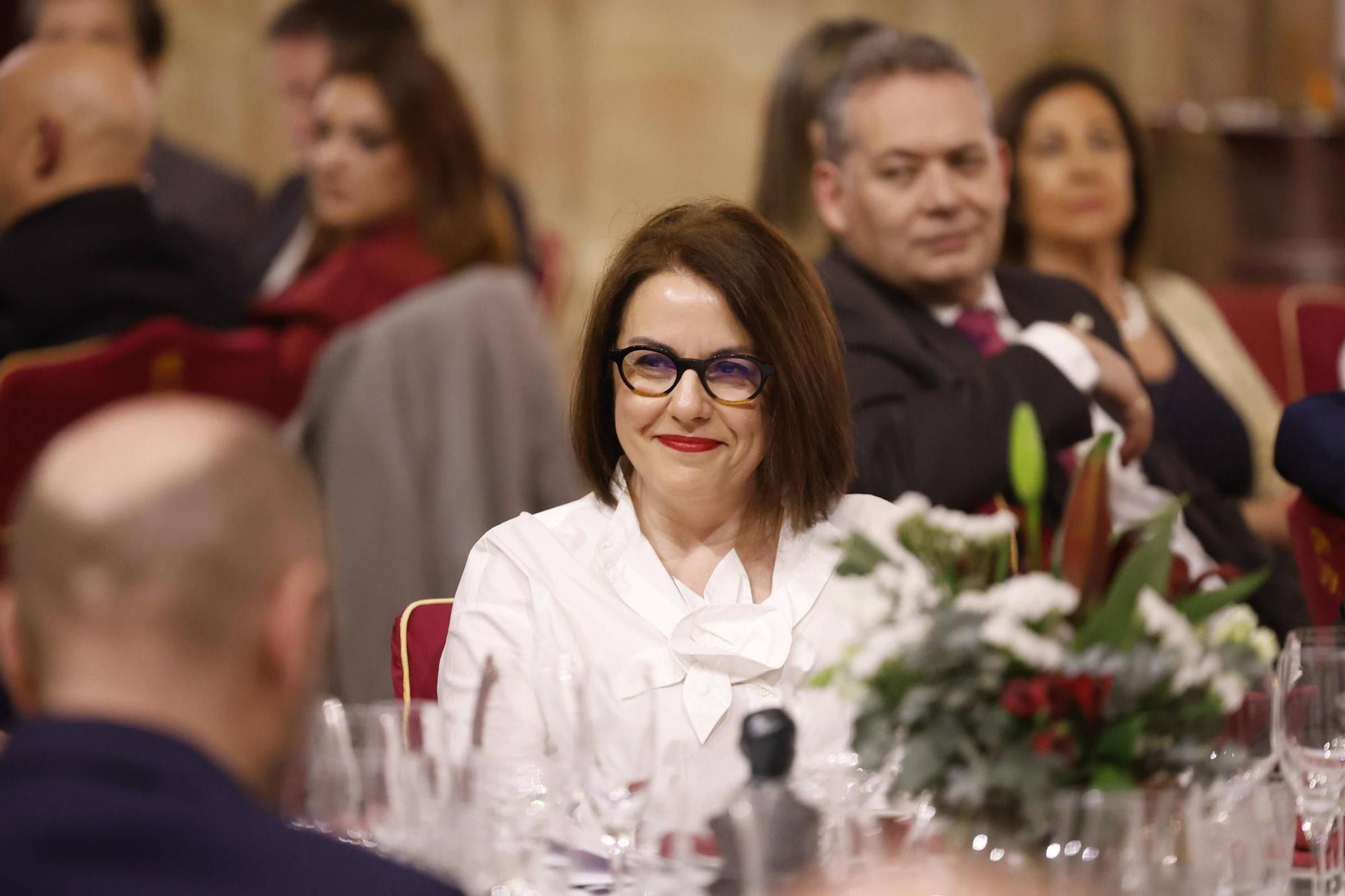 Entrega del premio "Mujer Trabajadora 2025" del Rotary Club Oviedo a Ángeles Rivero, directora general de LA NUEVA ESPAÑA, en imágenes