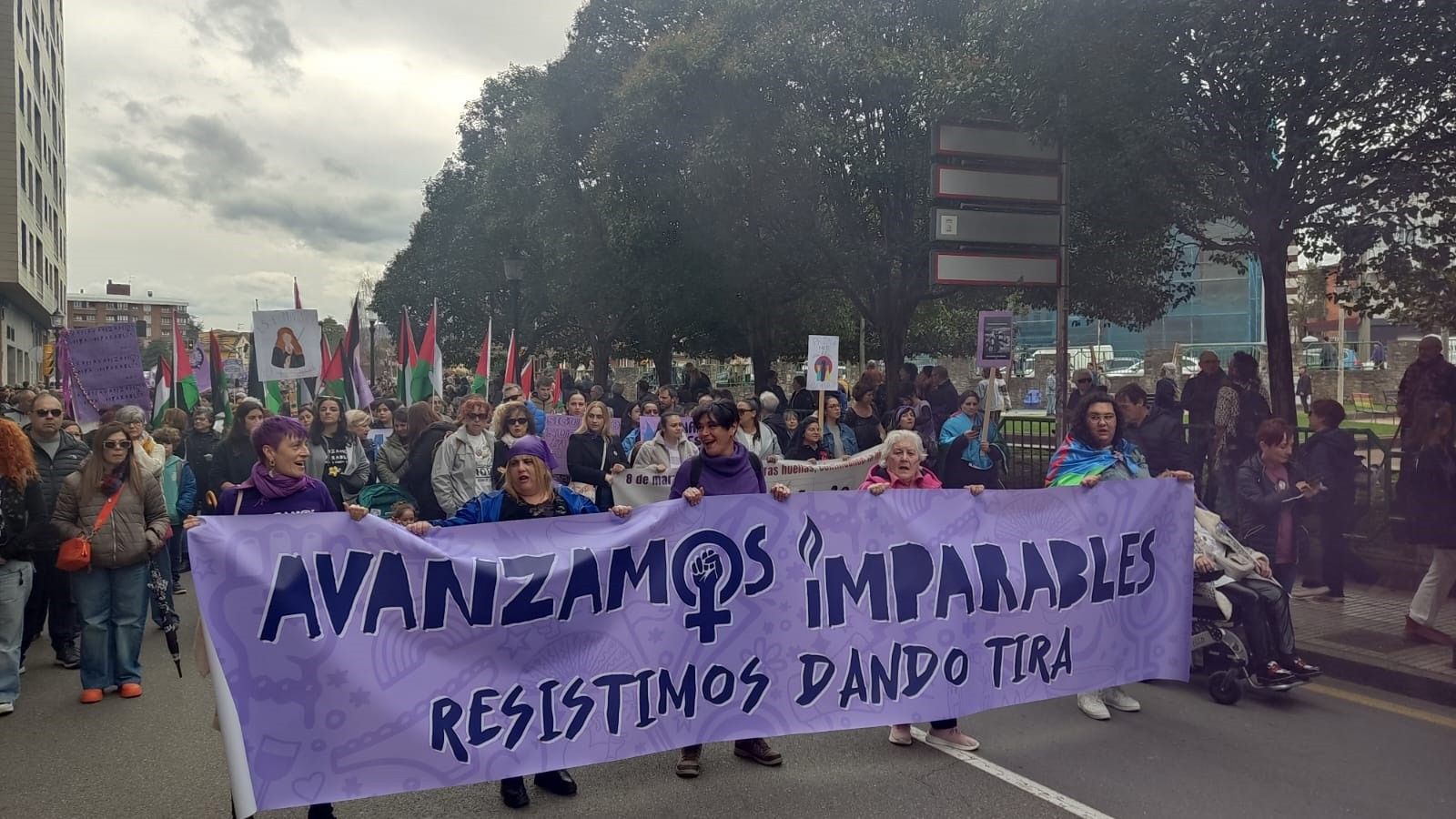 Manifestación en Gijón por 8m